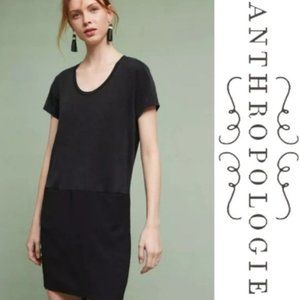 Anthropologie Dolan Left Coast Black Pocket Dress
